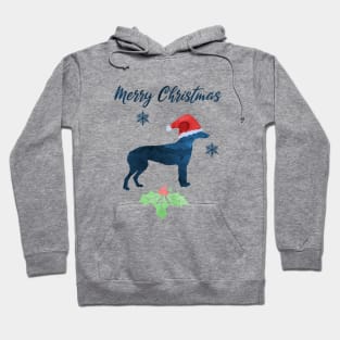 Christmas Scottish Deerhound Hoodie